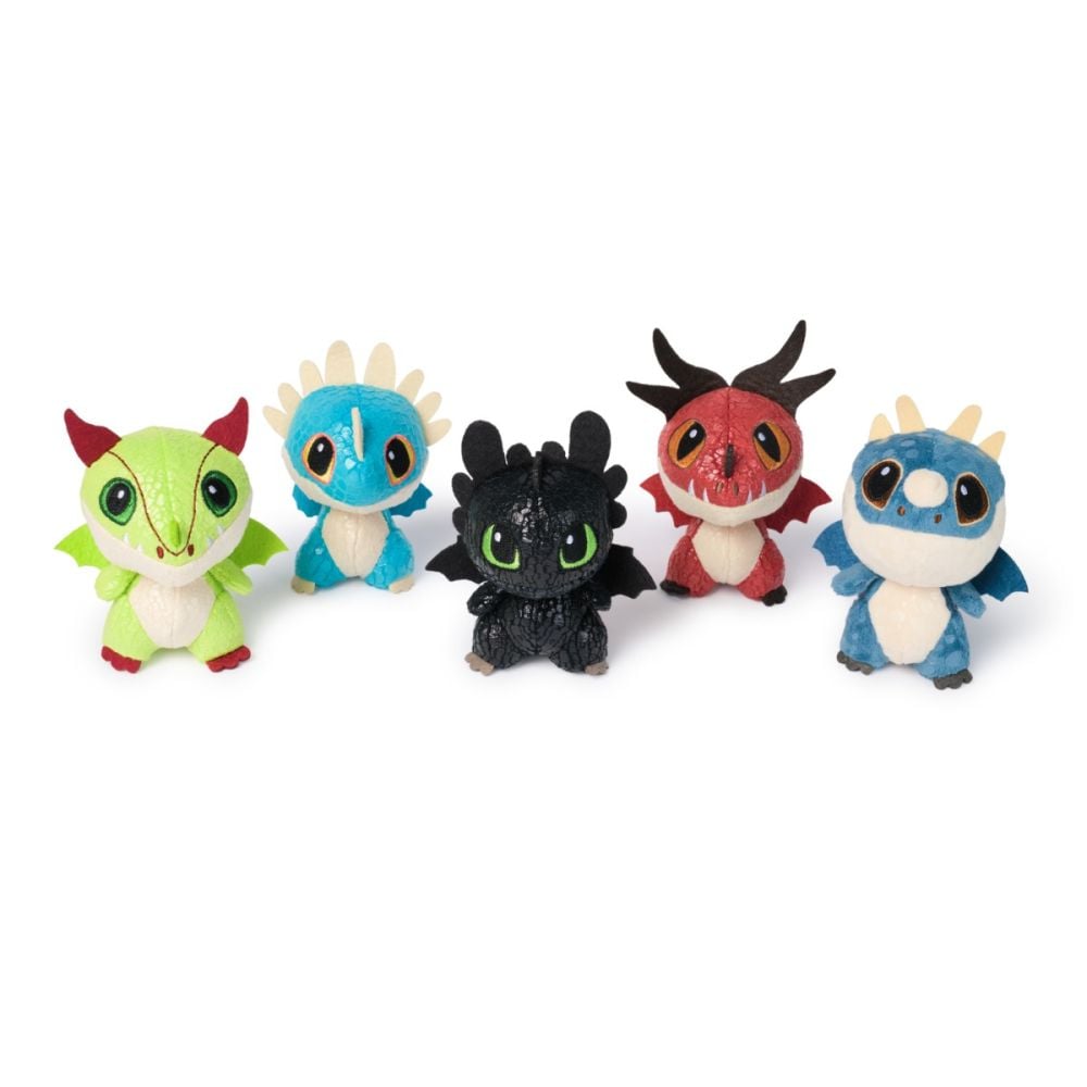 Jucarie de plus surpriza, DreamWorks Dragons, 7 cm, 6072910