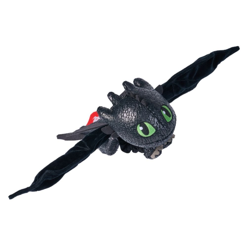 Jucarie de plus, DreamWorks Dragons, Hug and Glide Toothless, 30 cm, 6072913