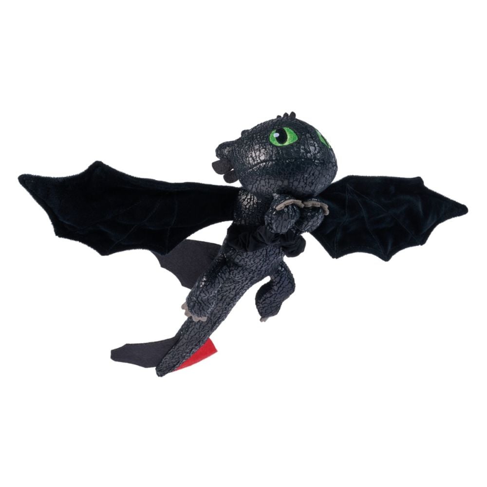 Jucarie de plus, DreamWorks Dragons, Hug and Glide Toothless, 30 cm, 6072913