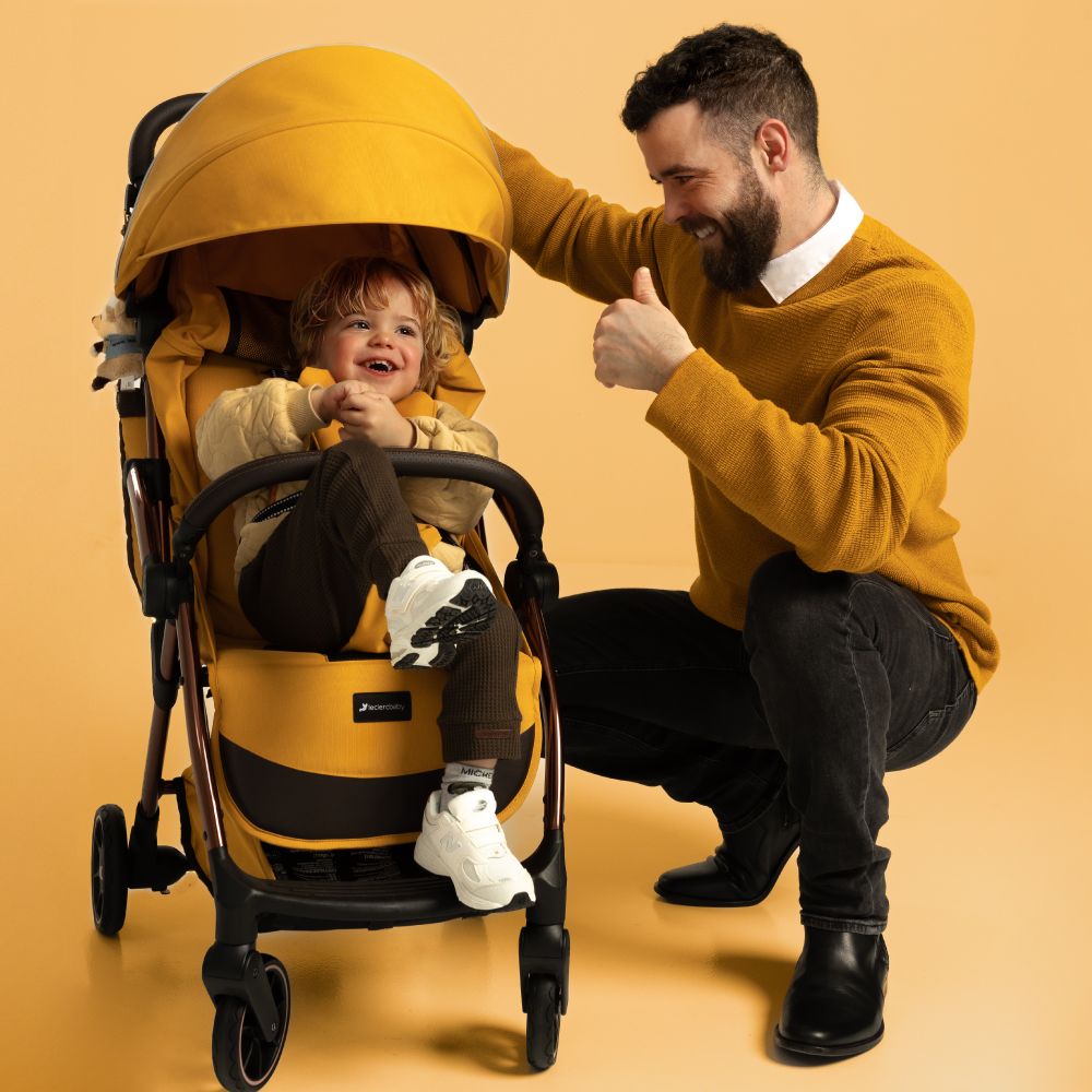 Carucior Leclerc, Influencer Air, Golden Mustard