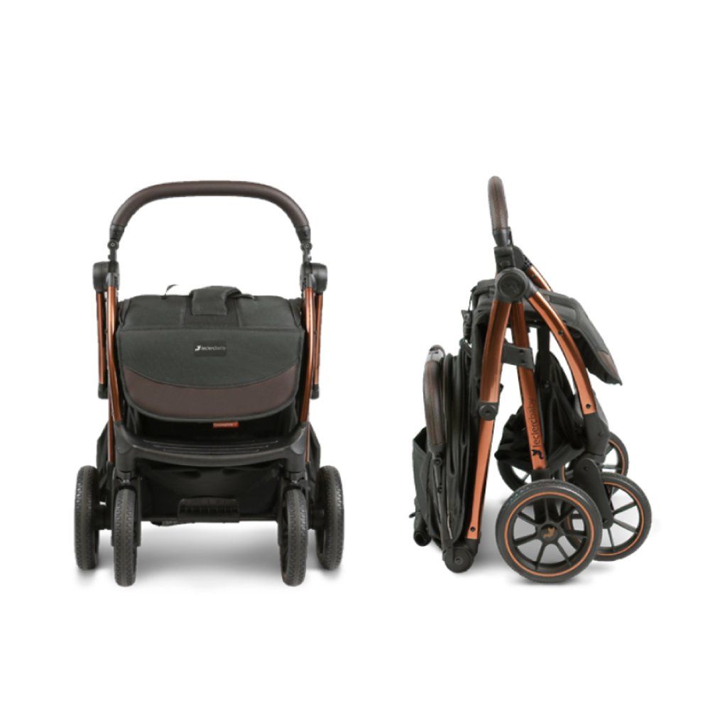 Carucior Leclerc, Influencer XL, Black Brown