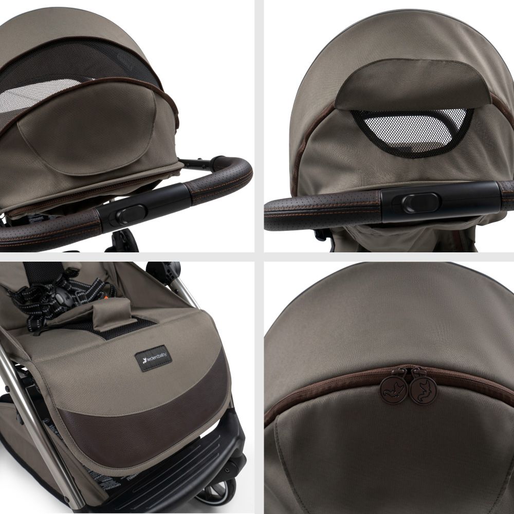 Carucior Leclerc, Influencer Air, Olive Green