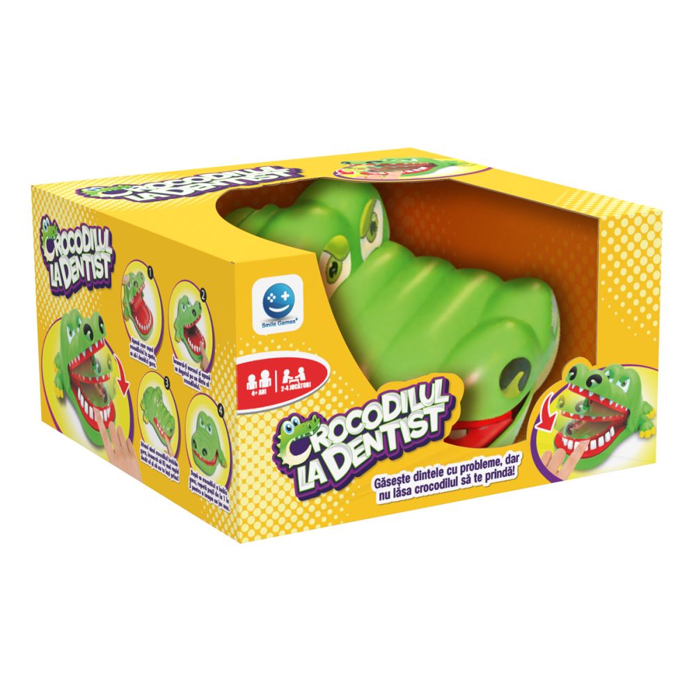 Joc interactiv, Smile Games, Crocodilul la dentist | Noriel