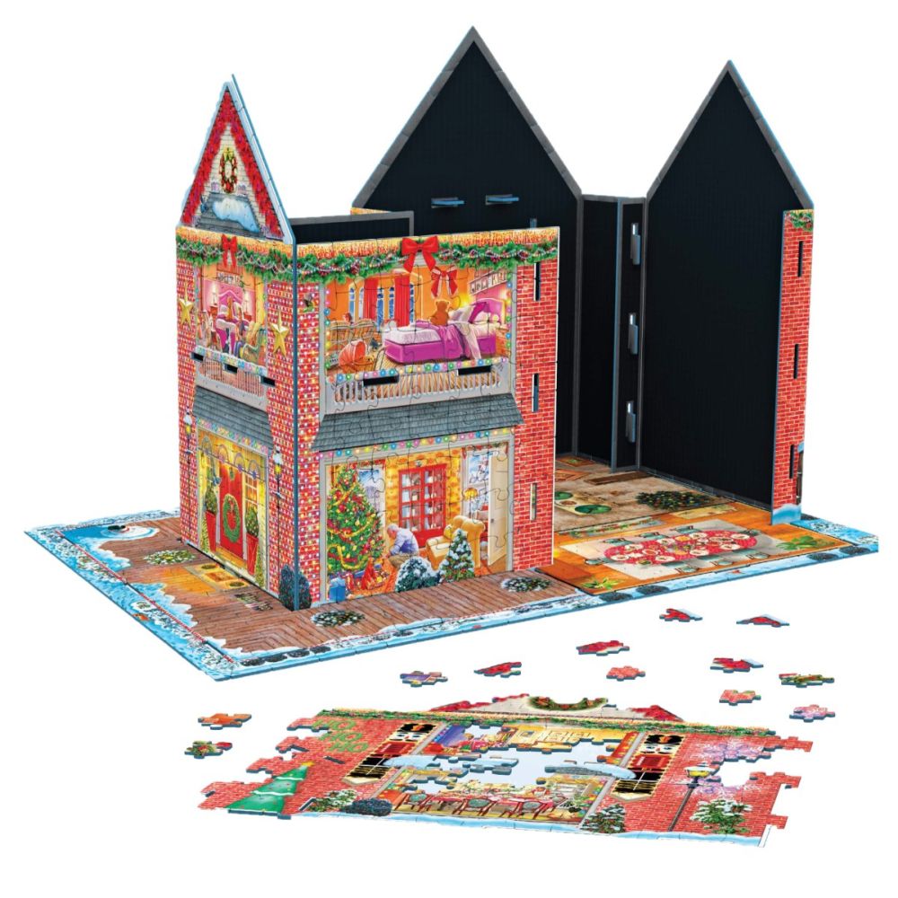 Puzzle 3D, Eurographics, Casa de Craciun, 1100 piese