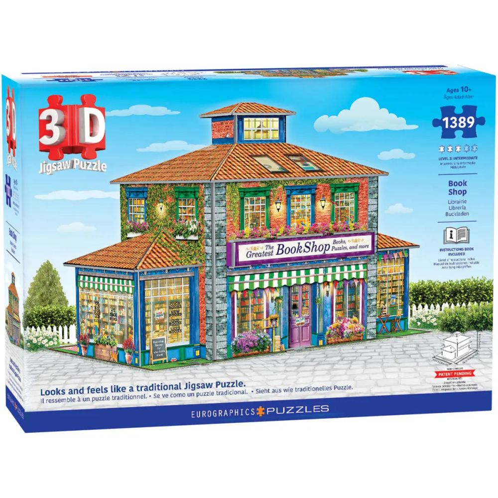 Puzzle 3D, Eurographics, Librarie, 1389 piese