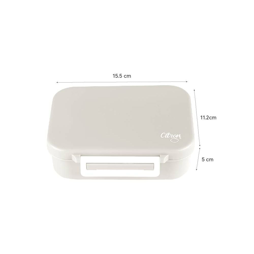 Caserola din tritan cu 3 compartimente, Citron, Balerina