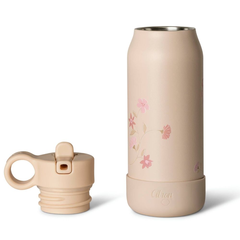 Sticla termos, Citron, Flori, 250 ml