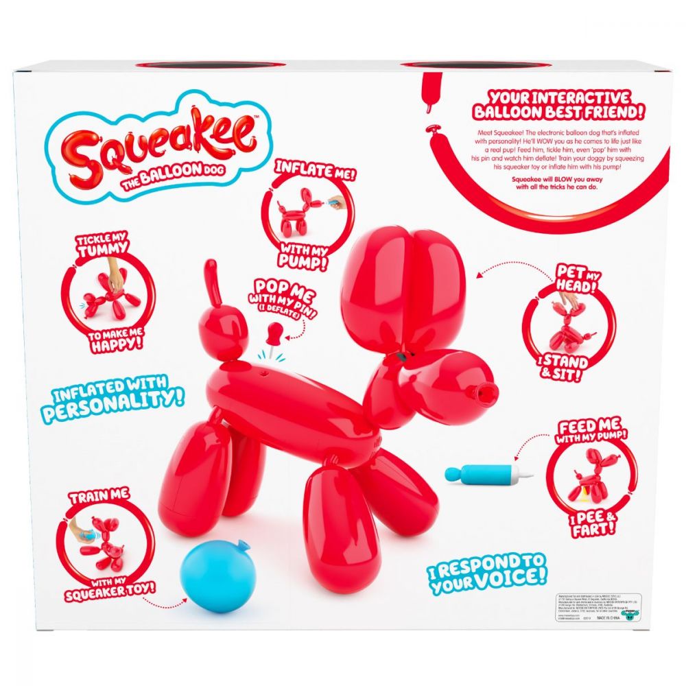 Catelul balon interactiv, Squeakee dog