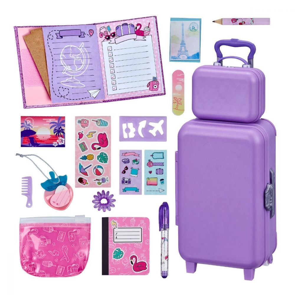 peaceful Final Lukewarm Set mini valize si mini jurnal, Real Littles, S4 | Noriel