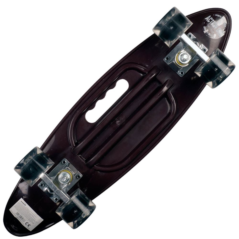 Penny board portabil Action One, ABEC-7 PU, Aluminiu, Power and speed