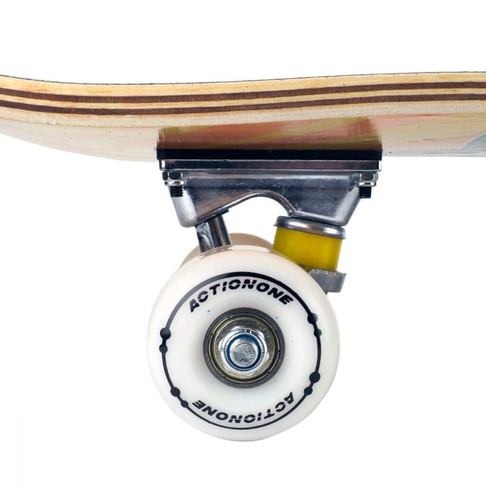 Skateboard Action One, ABEC-7 Aluminiu, 79 x 20 cm, Multicolor Clown