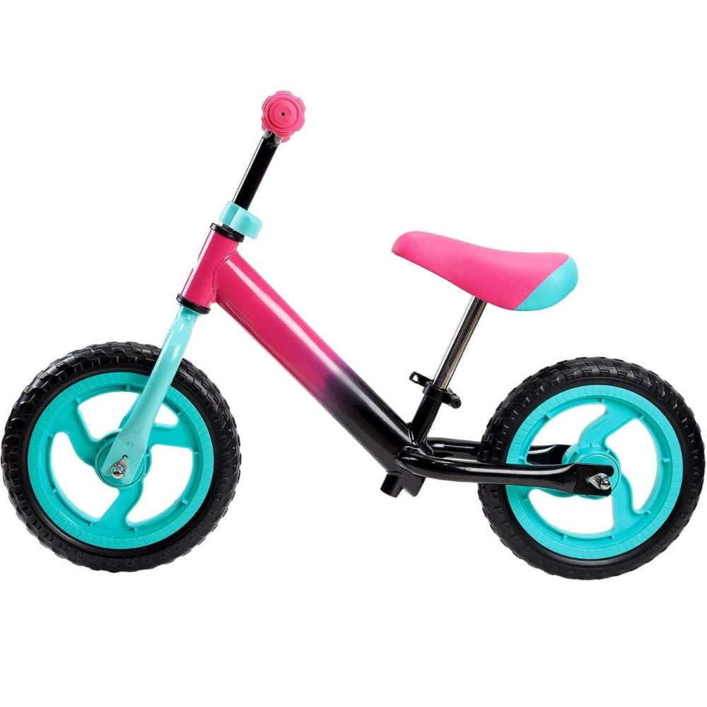 Bicicleta fara pedale pentru copii Starter, Action One, 12 inch, Roz