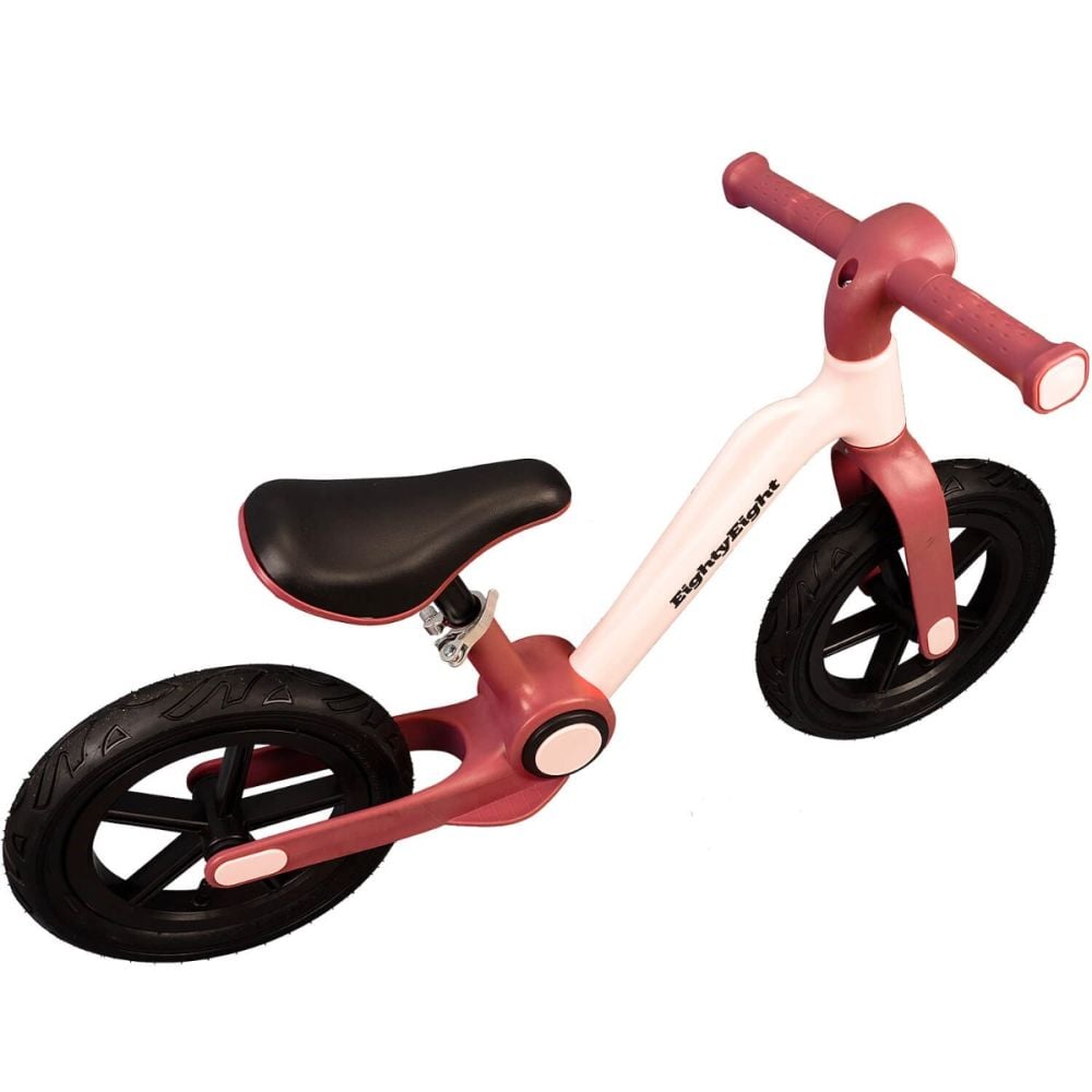 Bicicleta fara pedale, Action One Condor, roti gonflabile cauciuc, 12 inch, Maro