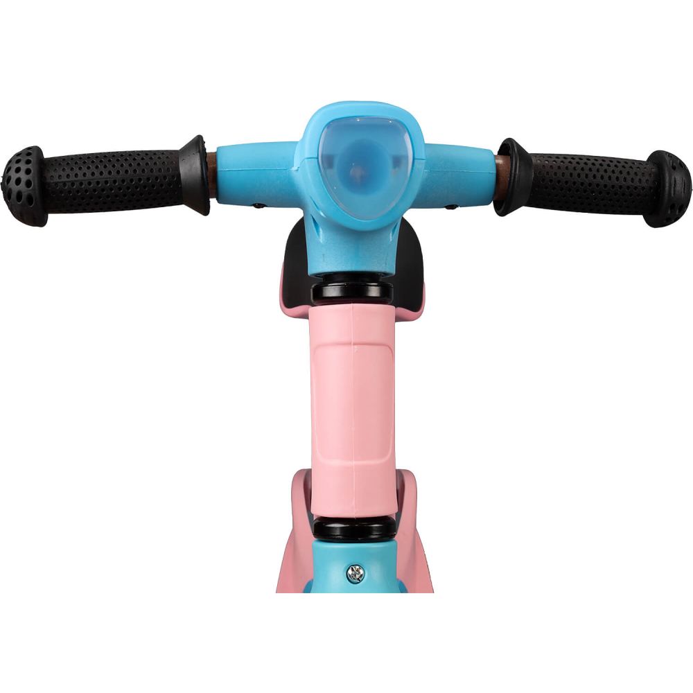 Bicicleta fara pedale cu lumini si muzica Rider, Action One, 12 inch, Roz