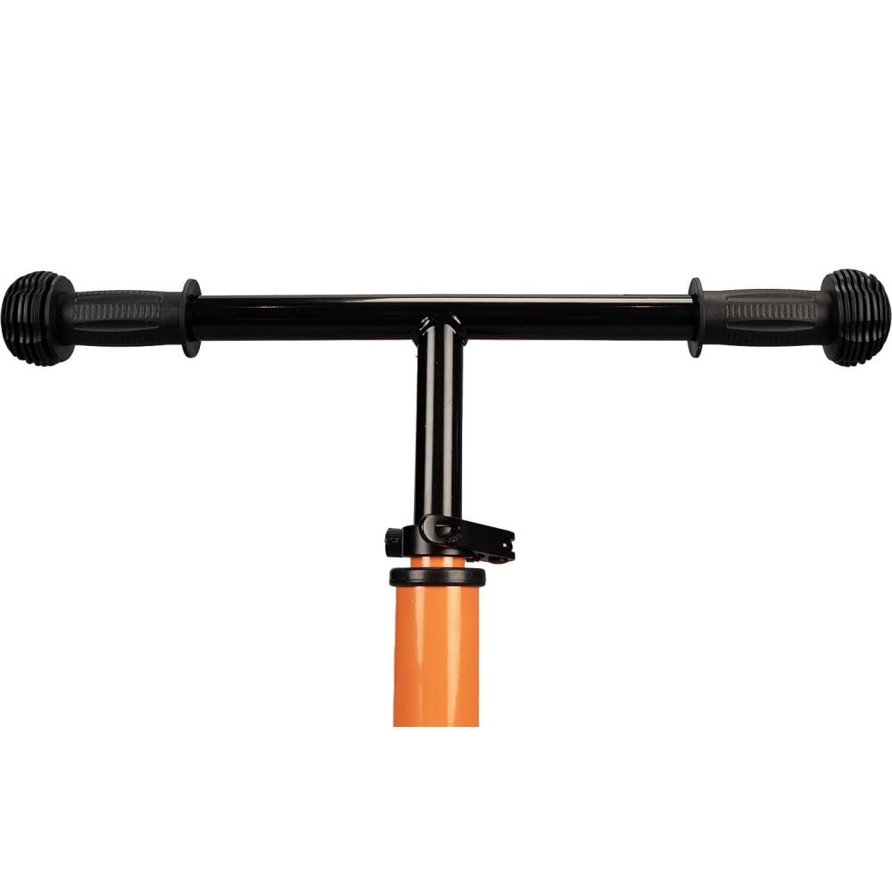 Bicicleta fara pedale, Action One Strike, cu roti luminoase, 12 inch, Portocaliu