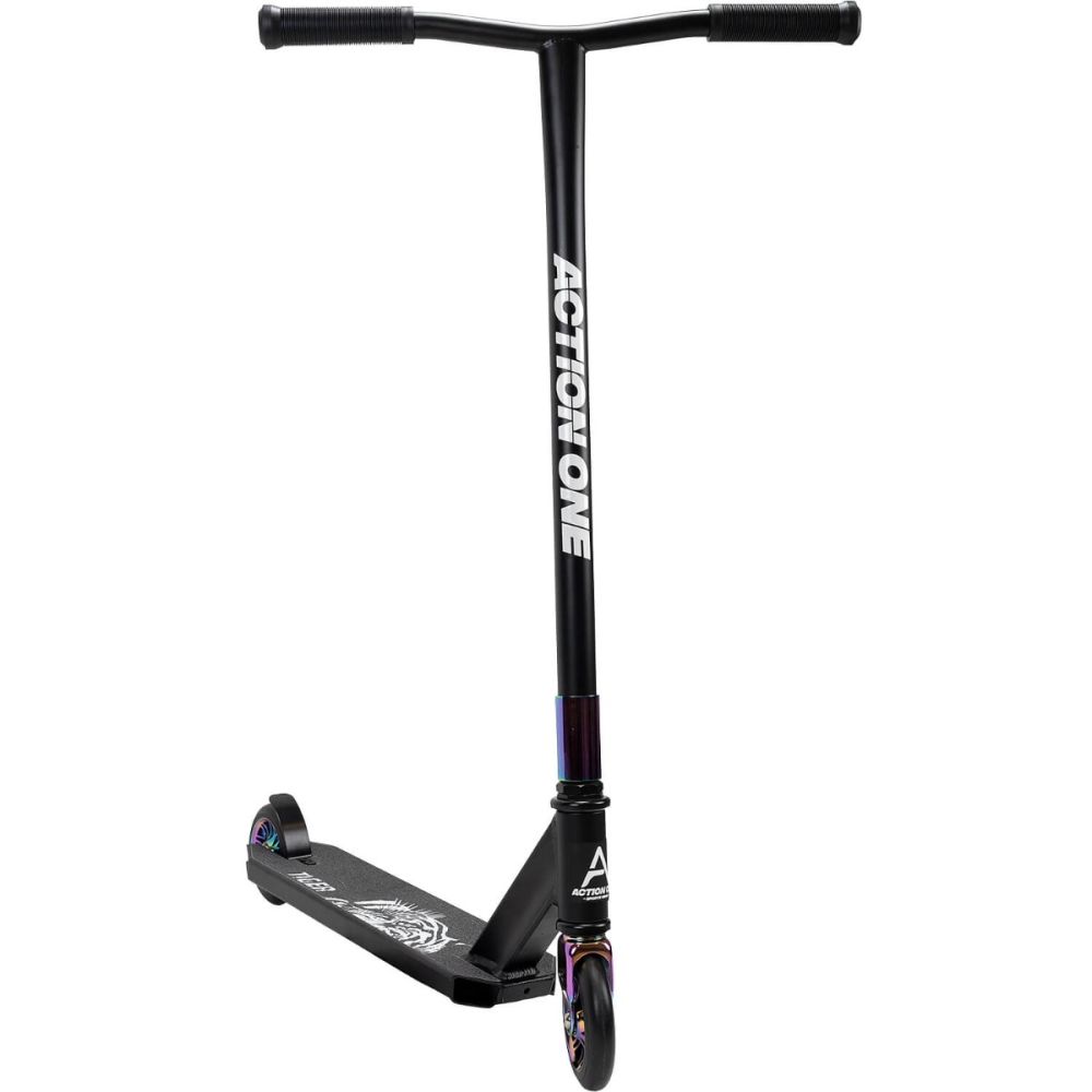 Trotineta freestyle Glow, Action One, roti aluminiu, ghidon 87 cm