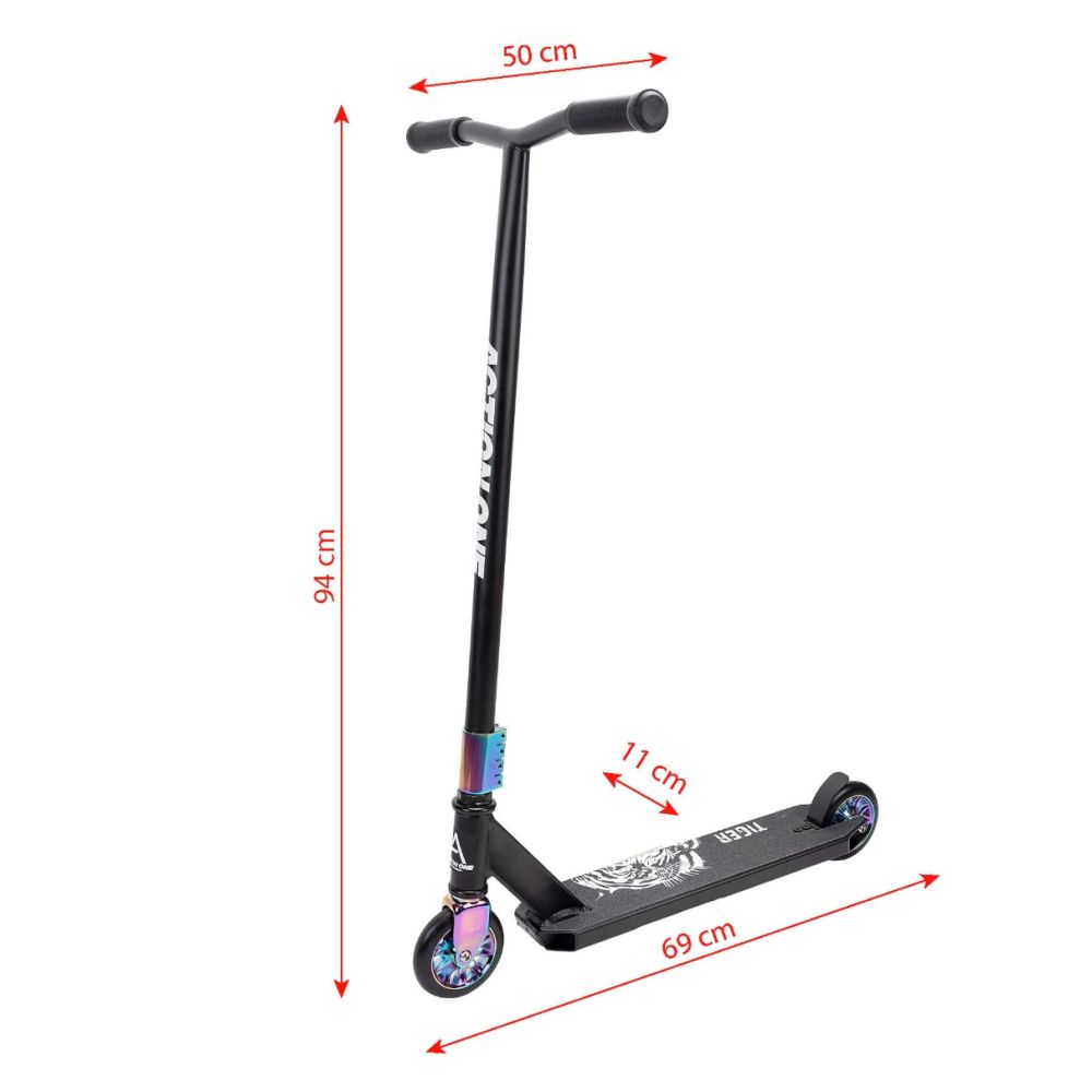 Trotineta freestyle Primus, Action One, roti aluminiu, ghidon 95 cm