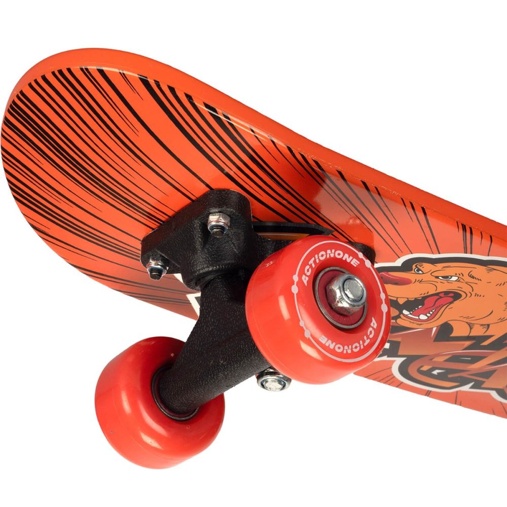 Penny board, Action One, Extreme Passion, print pe ambele fete, 41 x 12 cm, Multicolor
