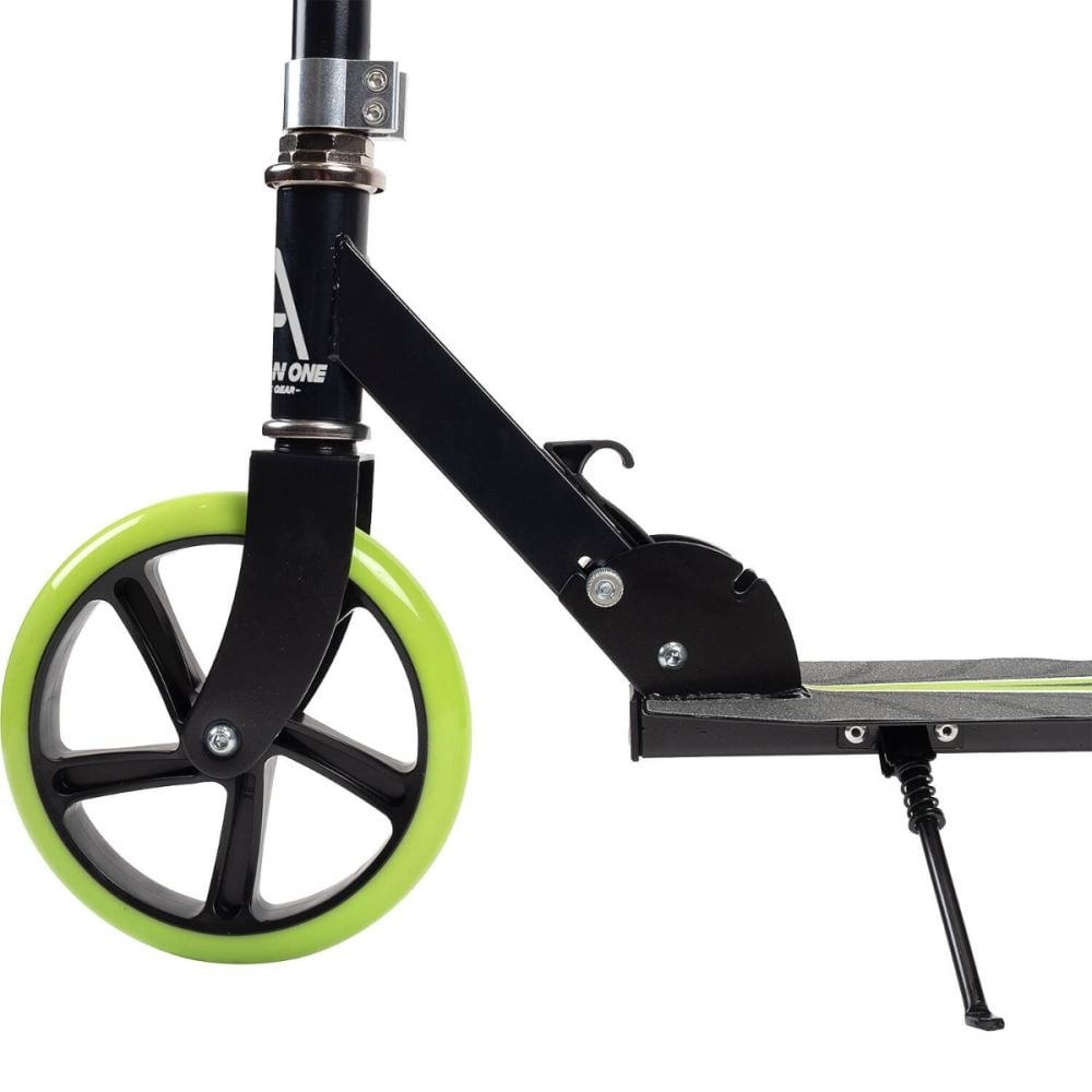 Trotineta pliabila, Action One, Rave, cu cric, roti 200 mm, Verde