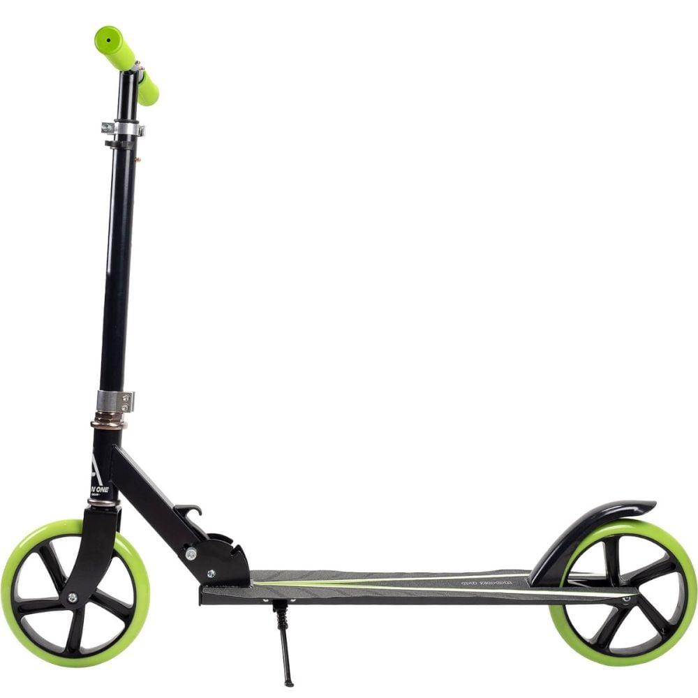 Trotineta pliabila, Action One, Rave, cu cric, roti 200 mm, Verde