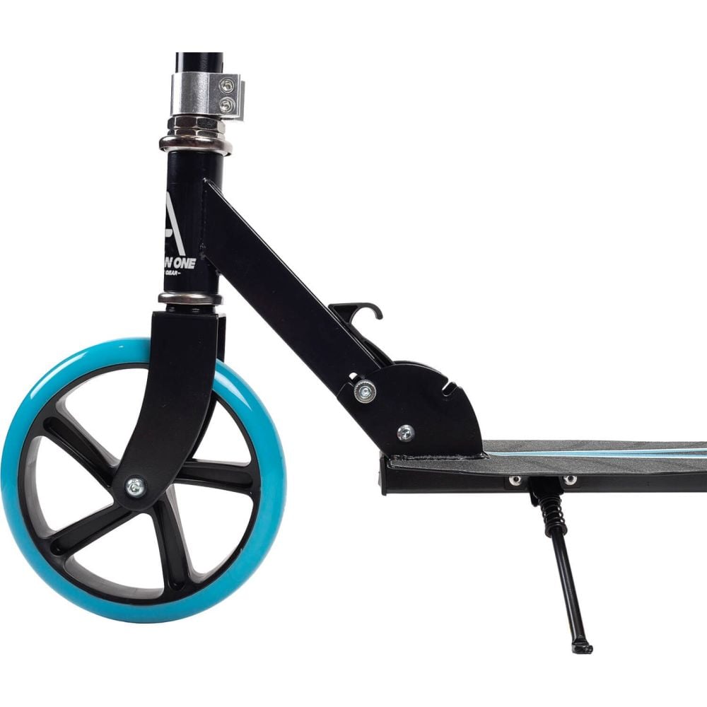 Trotineta pliabila, Action One, Rave, cu cric, roti 200 mm, Albastru