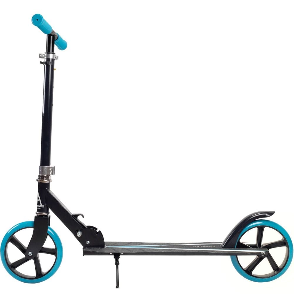Trotineta pliabila, Action One, Rave, cu cric, roti 200 mm, Albastru