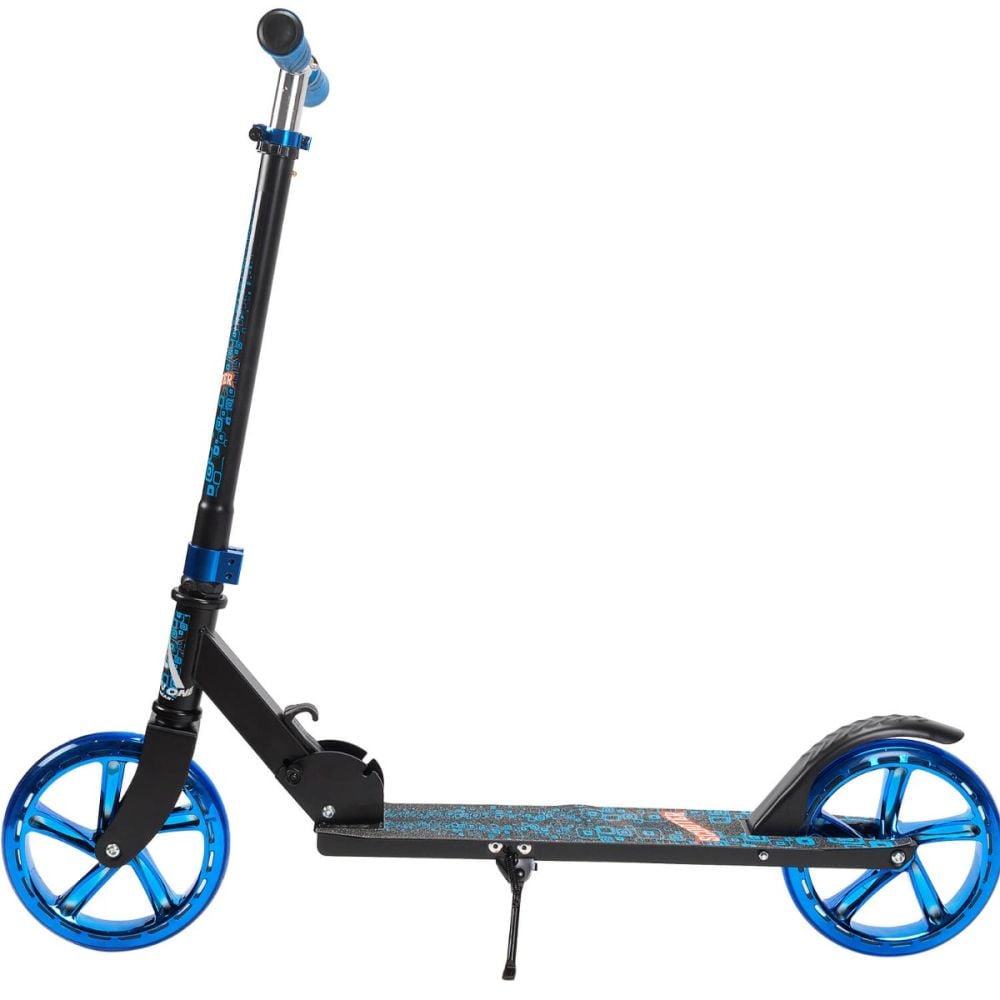 Trotineta pliabila, Action One, Electric, cu cric, roti 200 mm, Albastru