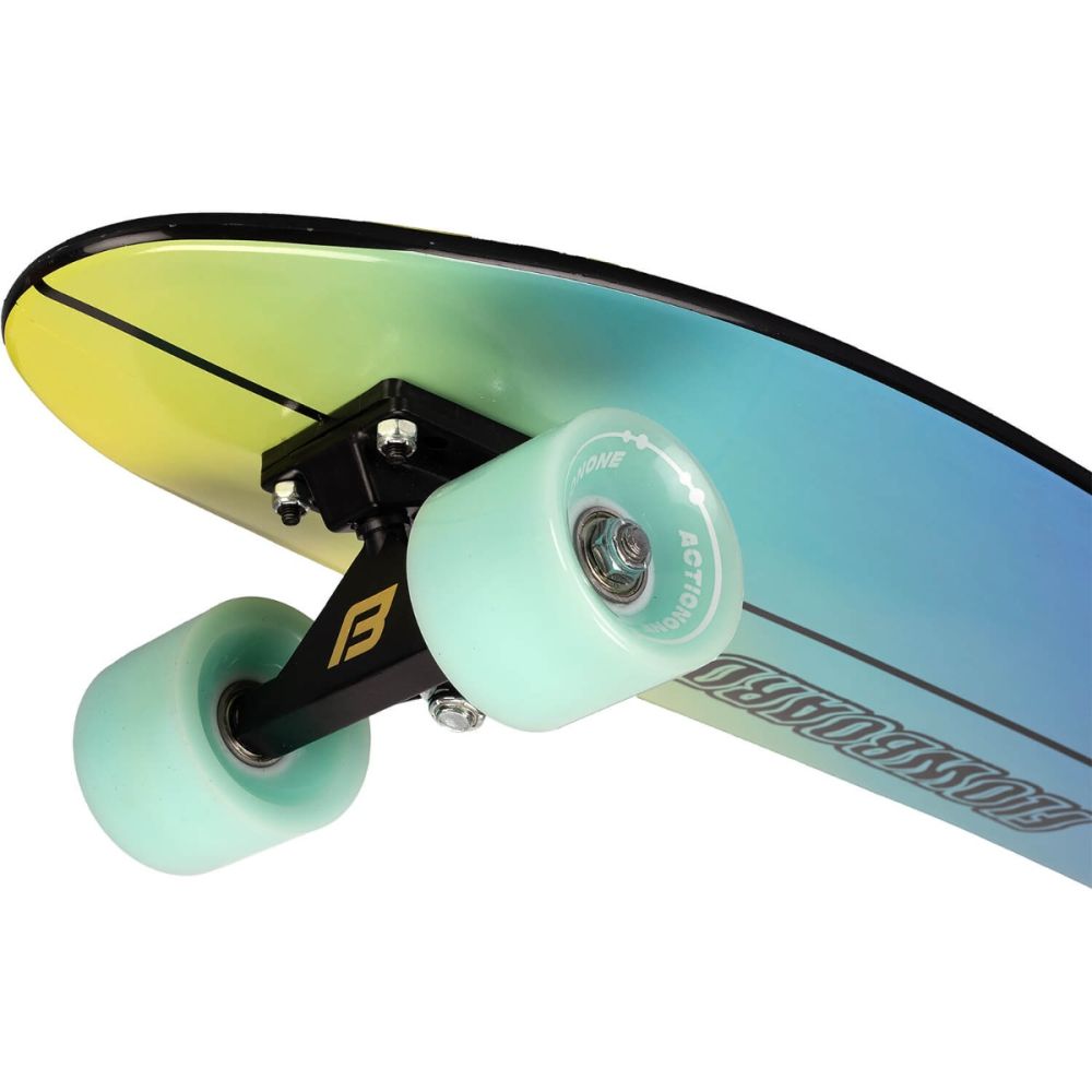 Penny Board, Action One, Hawaii, 26 inch, Aluminium Truck, 100 kg, roti vernil