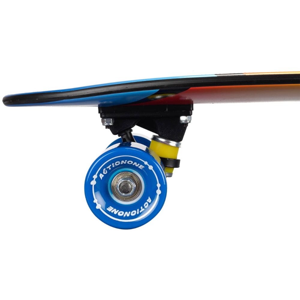 Penny Board, Action One, Hawaii, 26 inch, Aluminium Truck, 100 kg, roti albastre