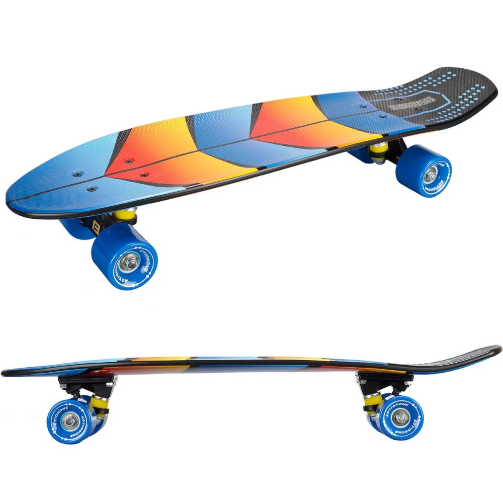 Penny Board, Action One, Hawaii, 26 inch, Aluminium Truck, 100 kg, roti albastre