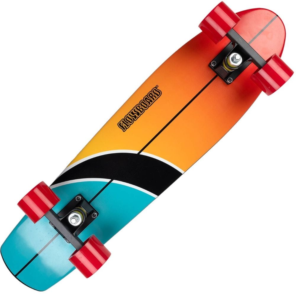 Penny Board, Action One, Hawaii, 26 inch, Aluminium Truck, 100 kg, roti rosii