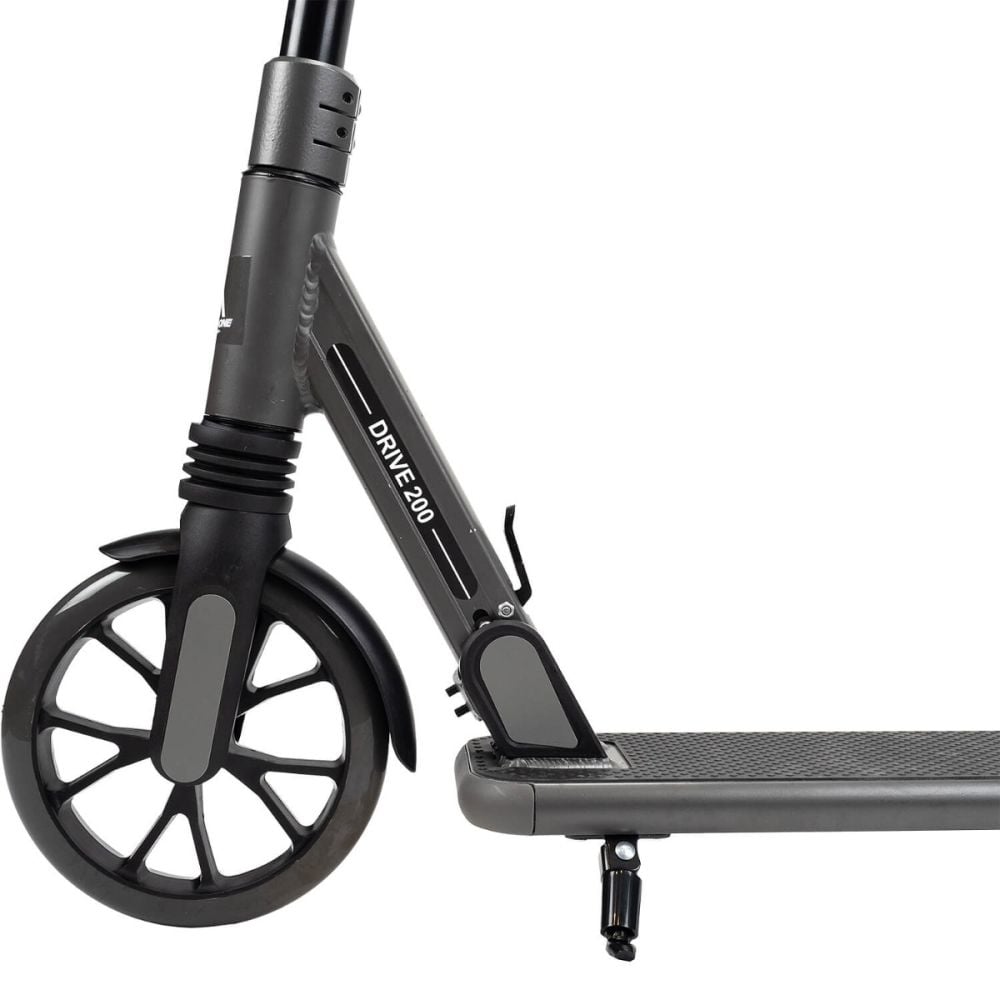 Trotineta pliabila, Action One Prodigy, cu cric si roti 200 mm, Gri