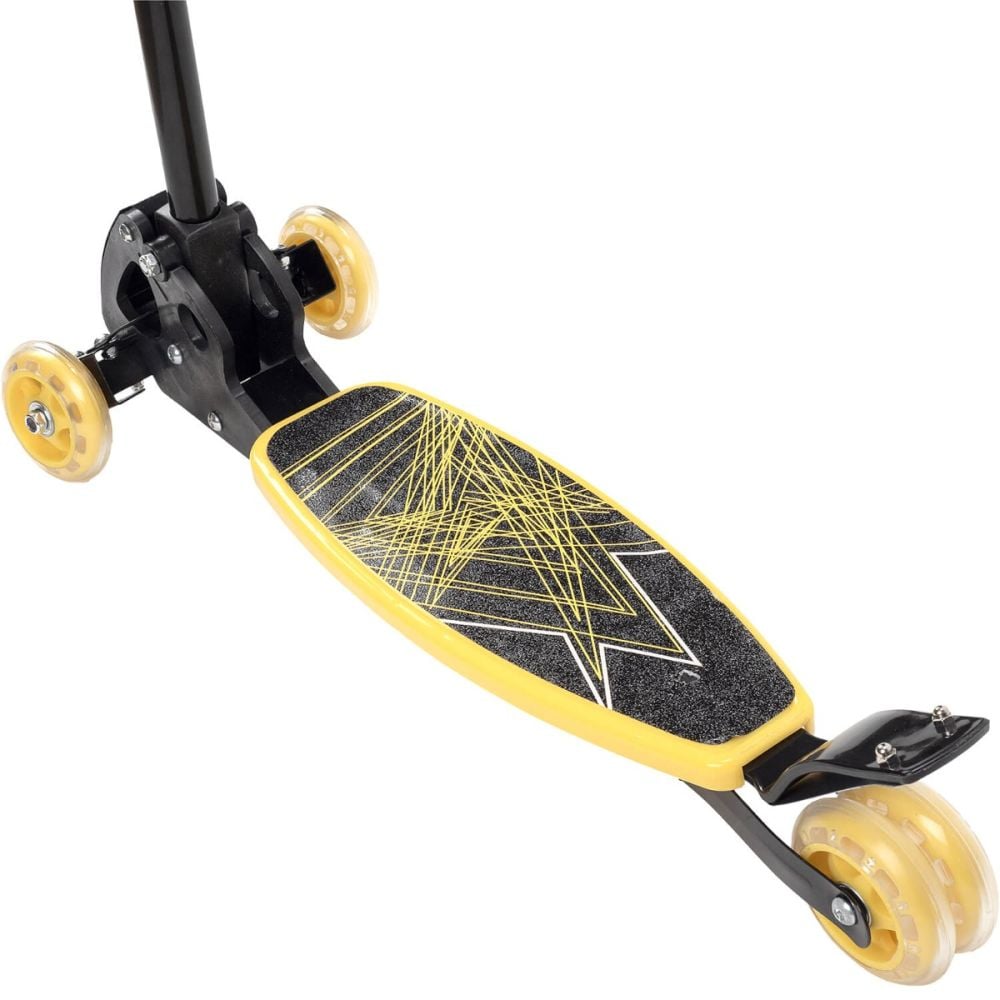 Trotineta cu 4 roti, Action One Rookie, Galben