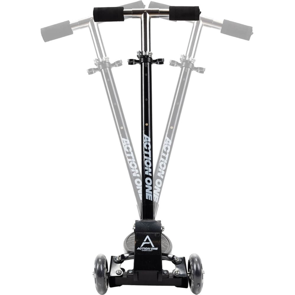 Trotineta cu 4 roti, Action One Rookie, Negru