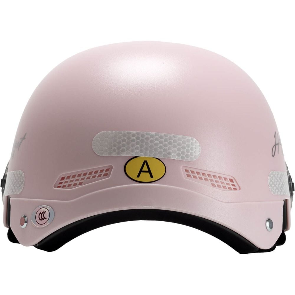 Casca de protectie cu viziera, Action One Jump, reglabila, Roz