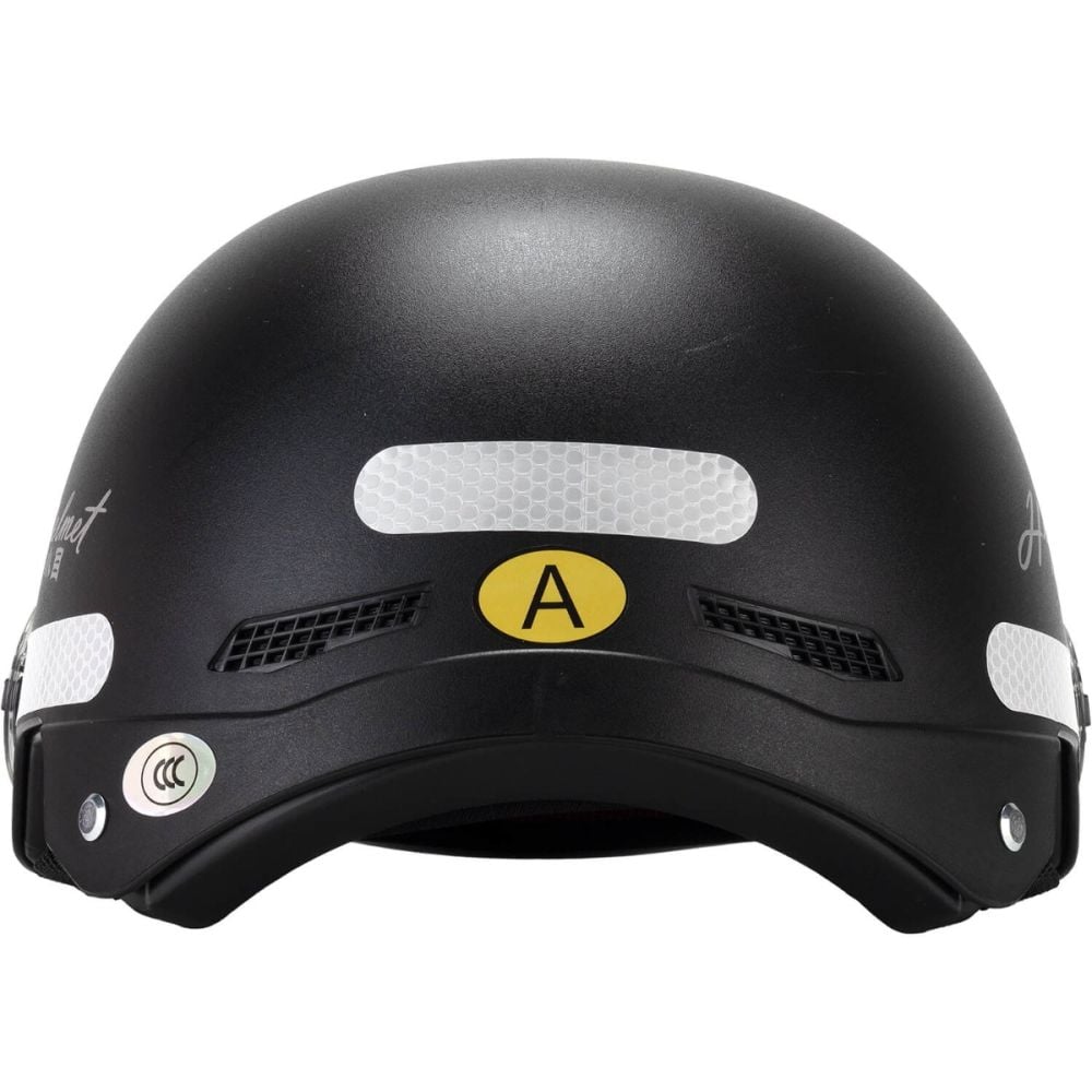 Casca de protectie cu viziera, Action One Jump, reglabila, Negru