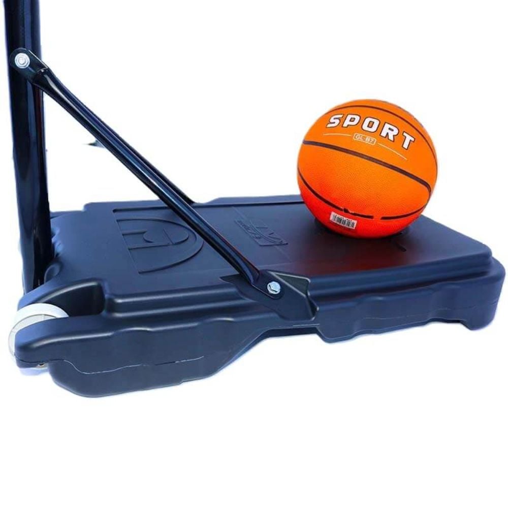 Set cos de baschet, Action One Junior High, inaltime reglabila 115-210 cm, panou 83 x 59 cm