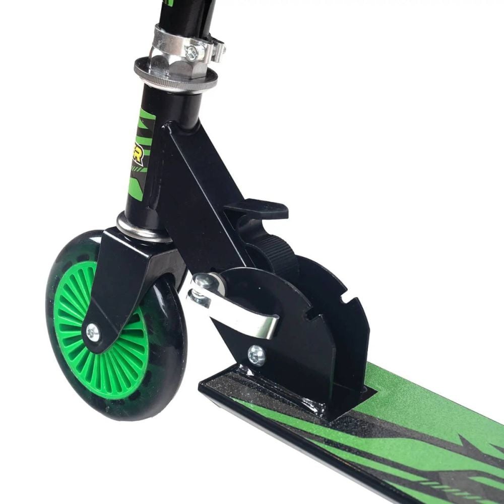 Trotineta pliabila, Action One, Fusion Stripes, Verde