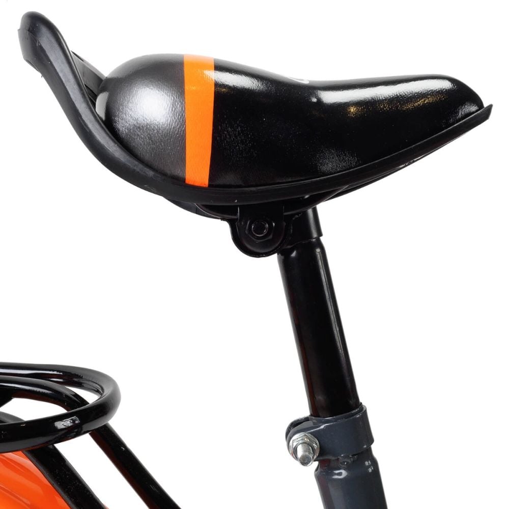 Bicicleta cu roti ajutatoare, Action One Arrow, 16 inch, 5-7 ani, Gri