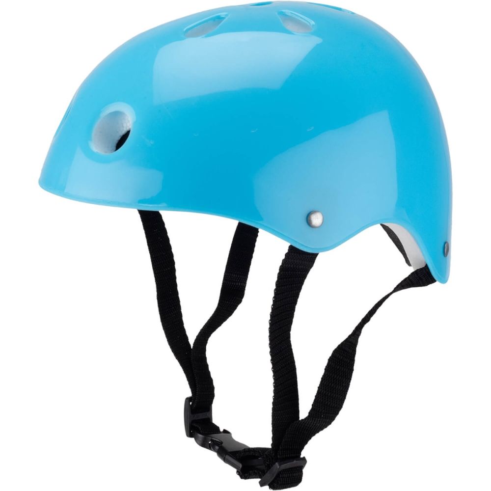 Set de role incepatori, Action One, roti luminoase, cu casca, protectii si geanta de transport, S (31-34), Blue