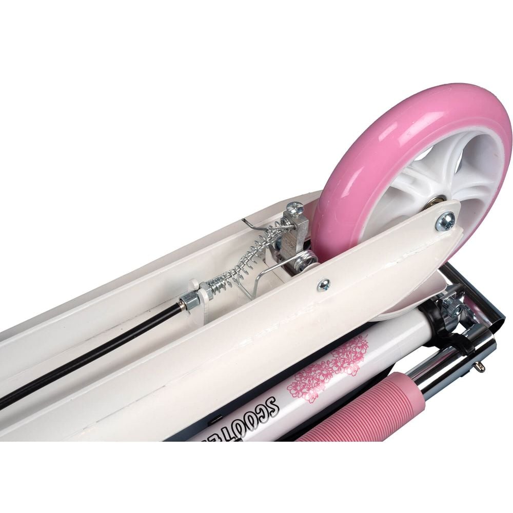 Trotineta Pliabila, Action One, Ballerina, frana mana, roti 140 mm, Roz