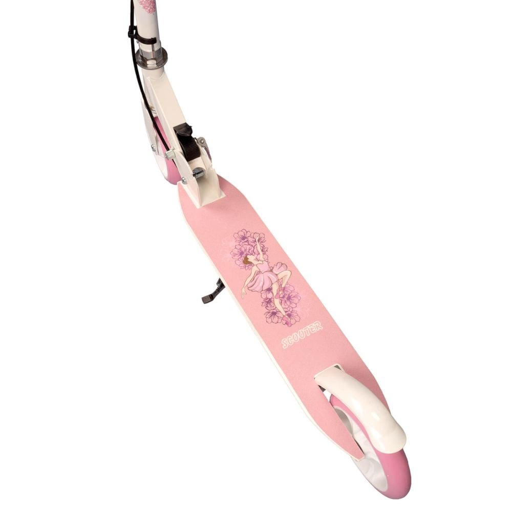 Trotineta Pliabila, Action One, Ballerina, frana mana, roti 140 mm, Roz