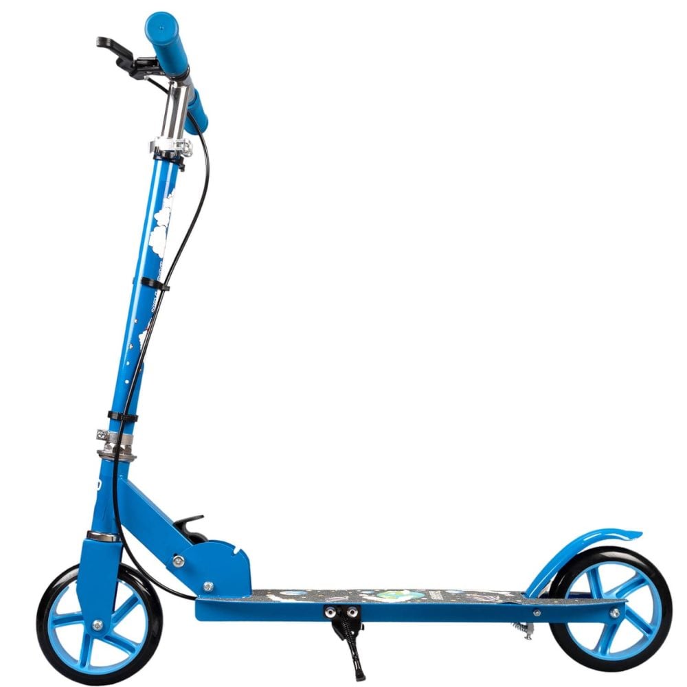 Trotineta Pliabila, Action One, Planets, frana mana, roti 140 mm, Albastru