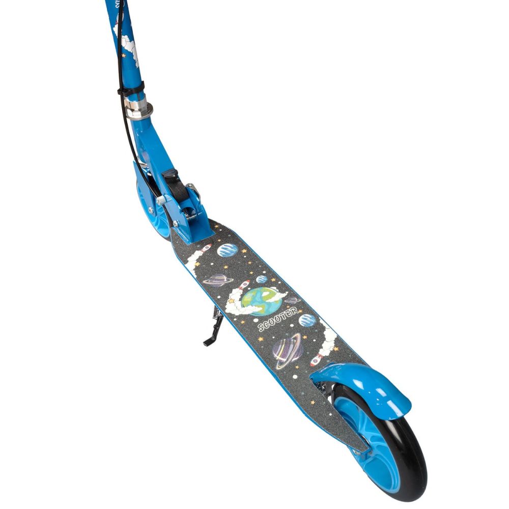 Trotineta Pliabila, Action One, Planets, frana mana, roti 140 mm, Albastru