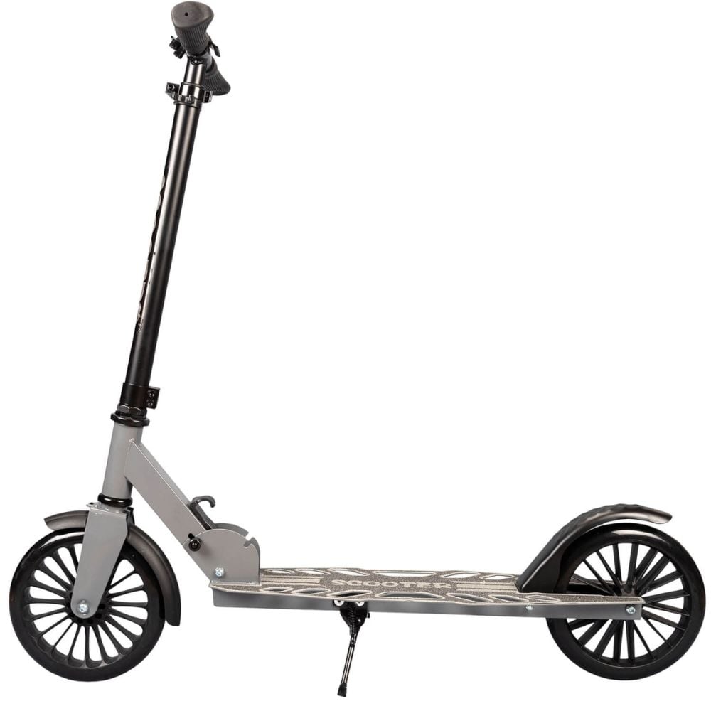 Trotineta Pliabila, Action One, Grand Prix, platforma perforata, roti 200 mm, Negru