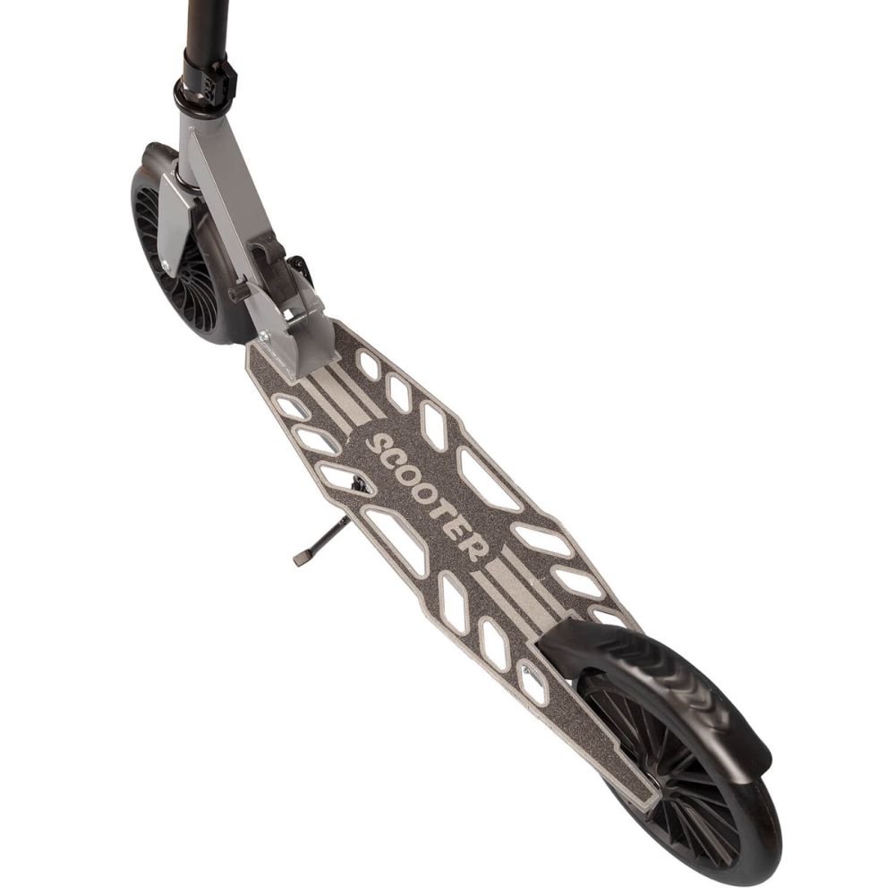 Trotineta Pliabila, Action One, Grand Prix, platforma perforata, roti 200 mm, Negru