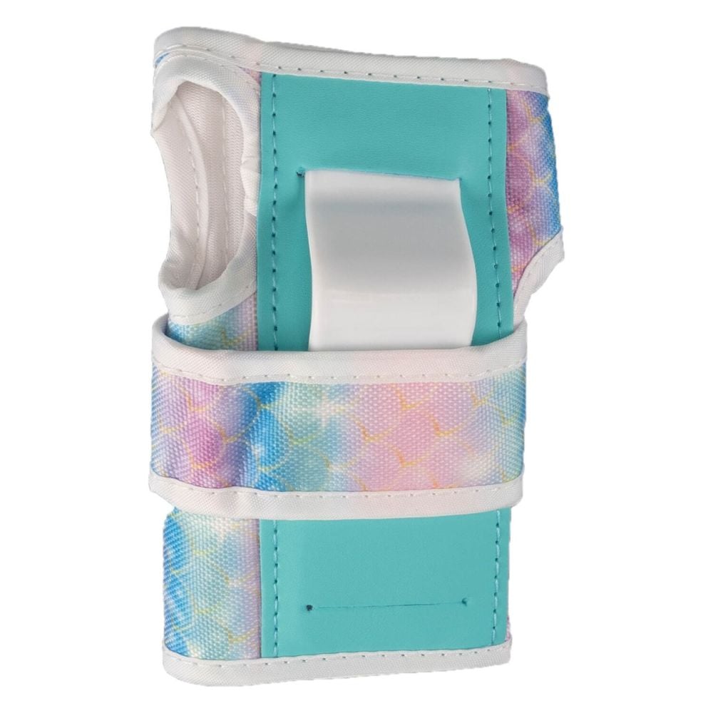 Set protectii cu genunchiere, cotiere si aparatori incheieturi, Action One Candy, Blue