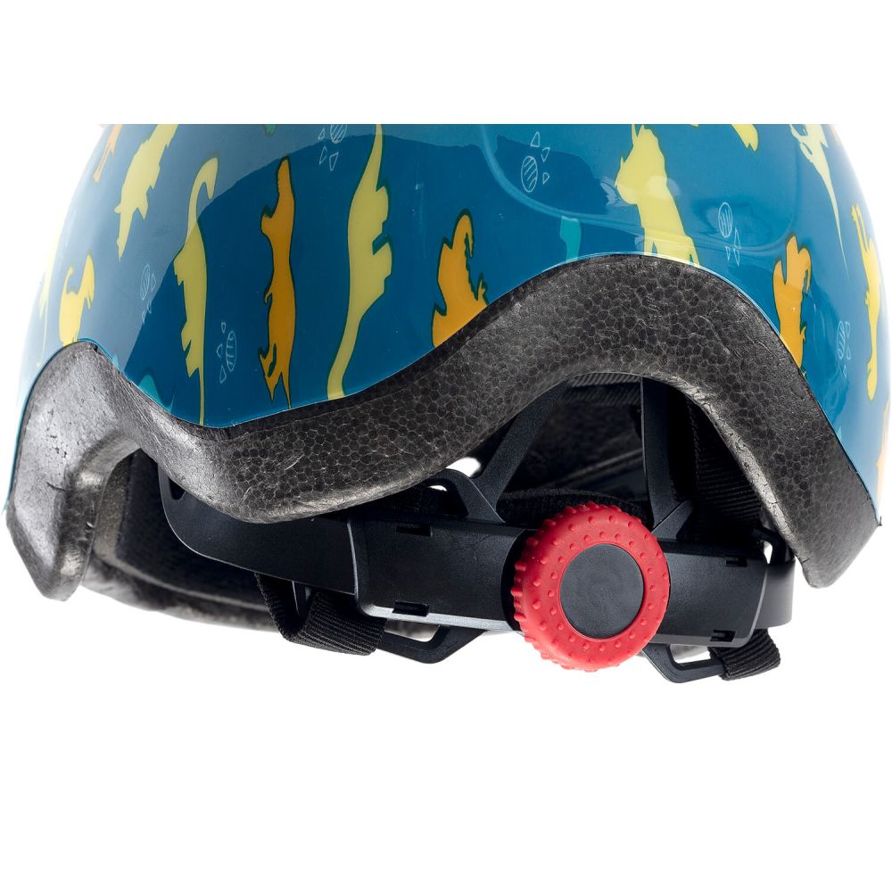 Casca de protectie, Action One, Dinosaur Power, marime 52-57 cm, Albastru