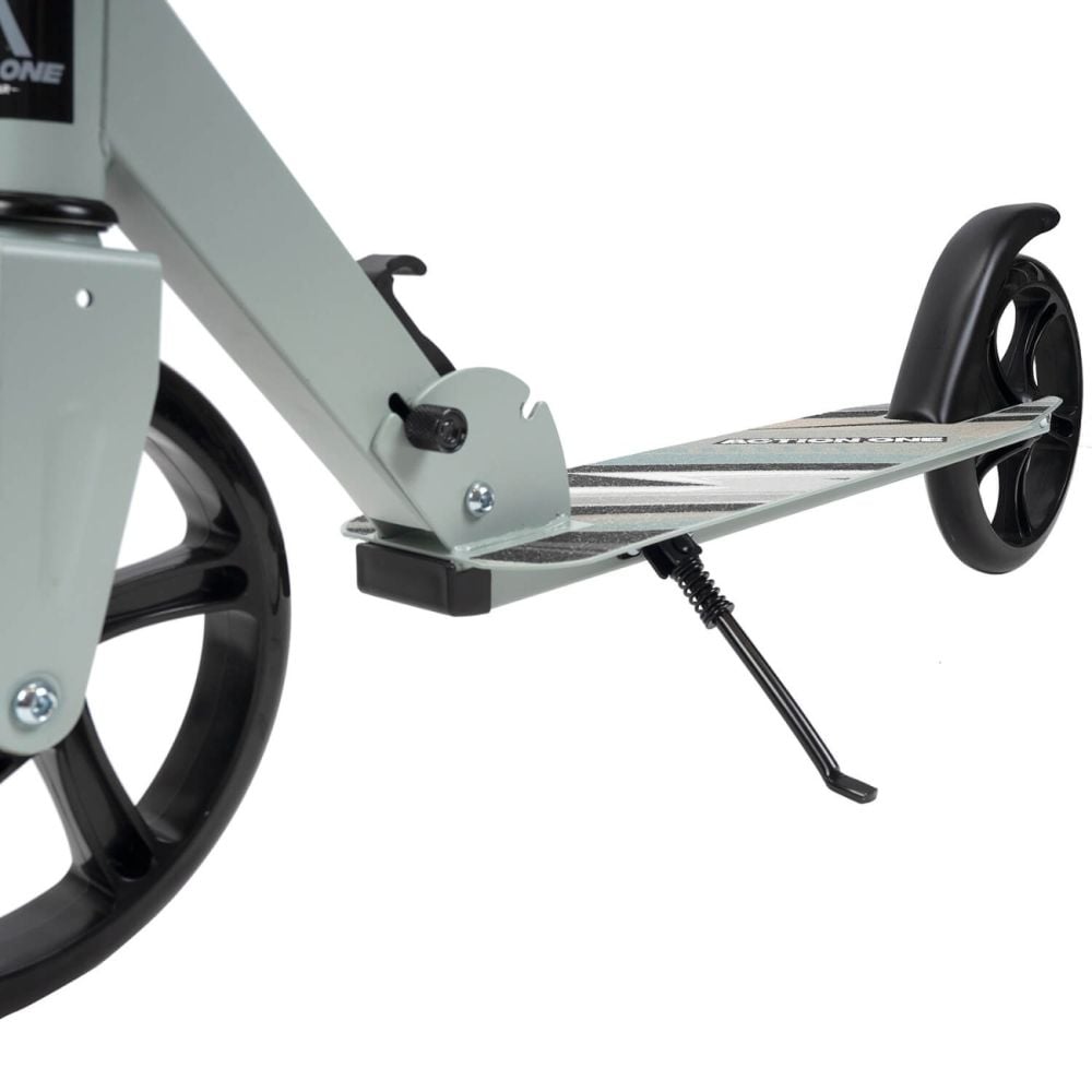 Trotineta pliabila, Action One, Urban Glide, inaltime ajustabila, roti 200 mm, Gri