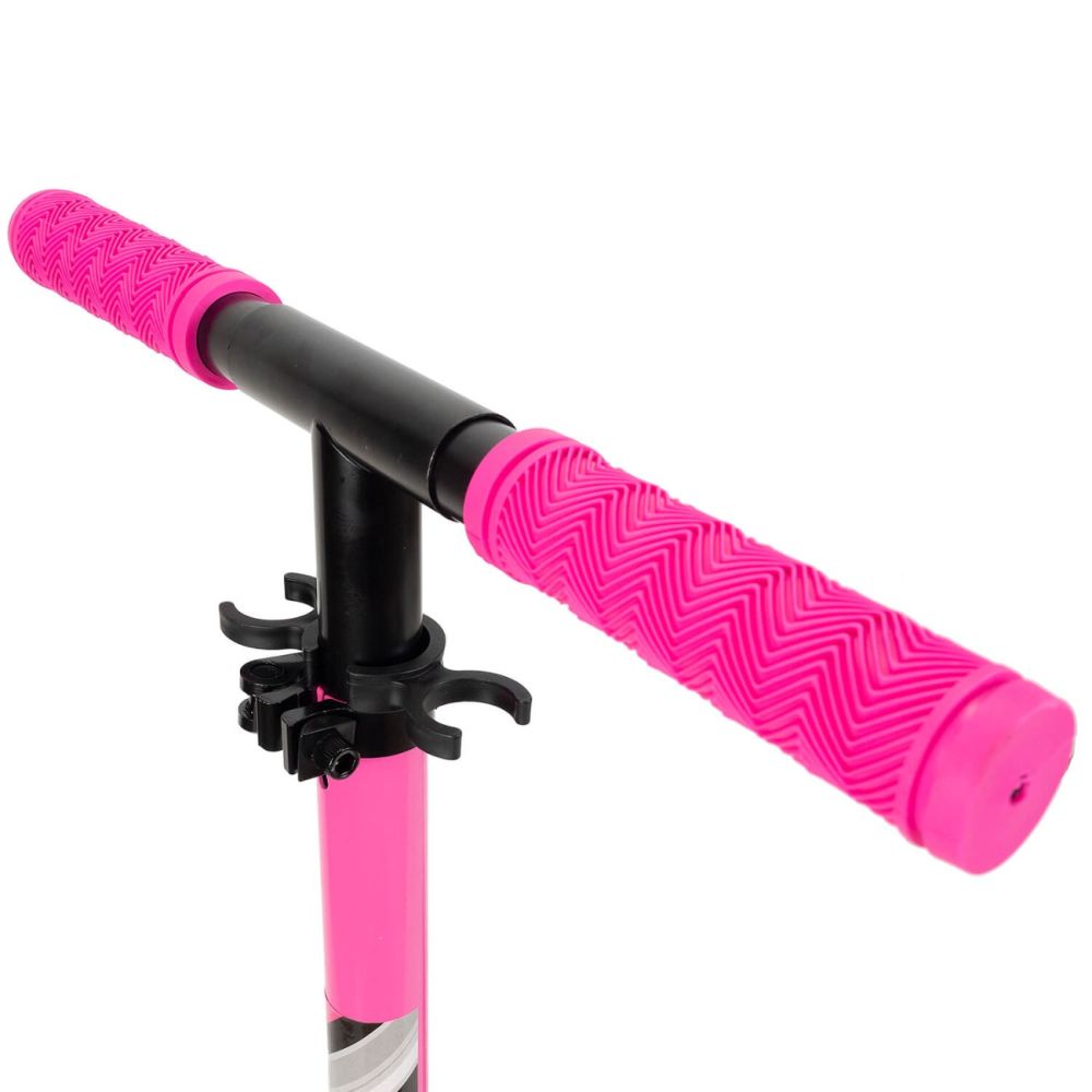 Trotineta pliabila, Action One, Urban Glide, inaltime ajustabila, roti 200 mm, Roz